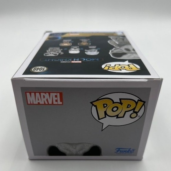 Funko Pop Marvel Moon Knight Khonshu 1049 Bobble Head Figure New - Picture 7 of 7
